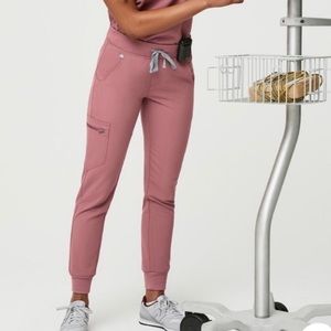 FIGS Mauve Zamora Jogger Scrub Pants